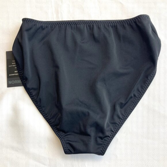 Norma Kamali Underwire Bikini Swim Bottom Small S Black NWT - Picture 7 of 7